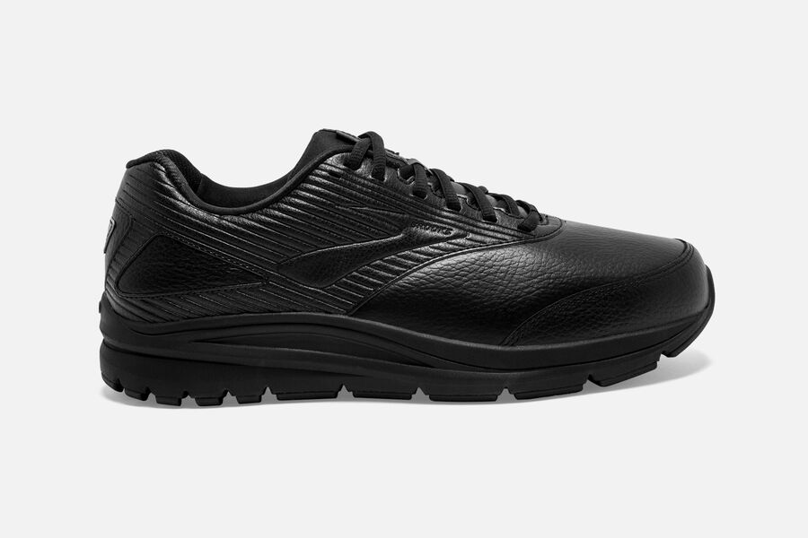 Brooks Addiction Walker 2 Mens Australia - Walking Shoes - Black (072-BJUNS)